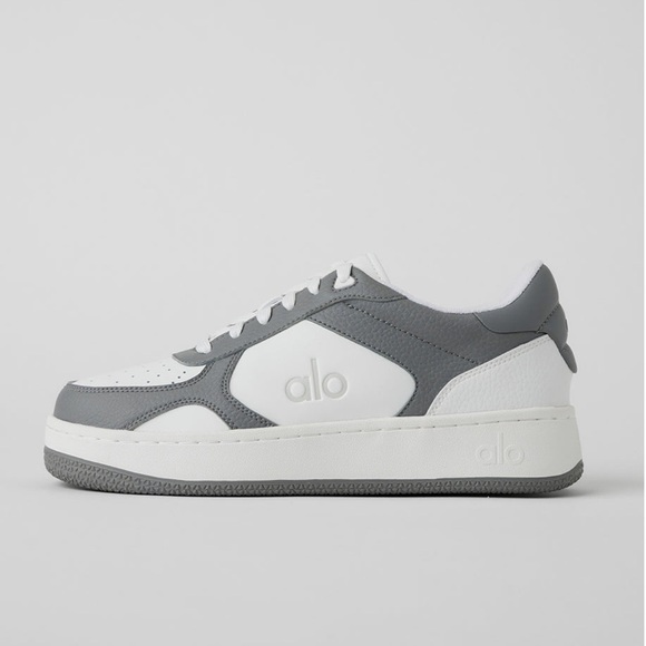 Alo Recovery Mode Sneaker Grey/White Women’s Size 8 - Picture 1 of 3